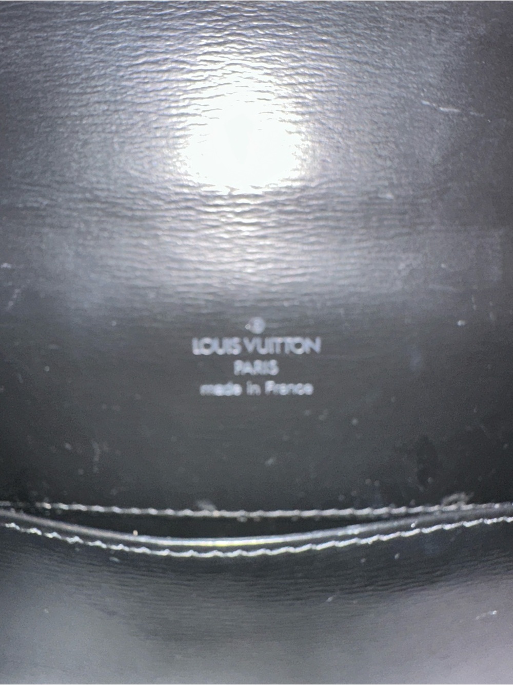 Louis Vuitton Vintage Tilsitt Black Epi Leather Shoulder Bag 1991 w:/ COA - Picture 12 of 15